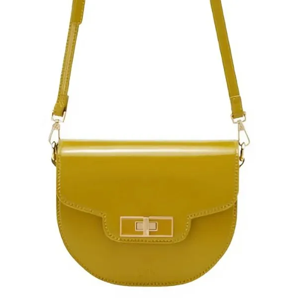 Túi Đeo Chéo Nữ Lyn Janistier LL24FBF072 Crossbody Bag Màu Xanh Green