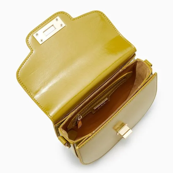 Túi Đeo Chéo Nữ Lyn Janistier LL24FBF072 Crossbody Bag Màu Xanh Green