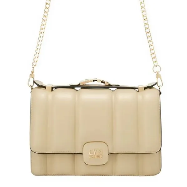 Túi Đeo Chéo Nữ Lyn New Patti LL24FBF388 Crossbody Bag Màu Be