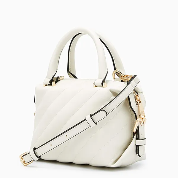 Túi Đeo Chéo Nữ Lyn Timothy Top Handle S Handbag - Ivory LL25CBF057 Màu Trắng Kem