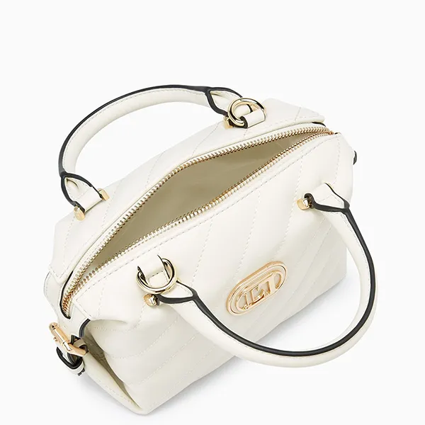 Túi Đeo Chéo Nữ Lyn Timothy Top Handle S Handbag - Ivory LL25CBF057 Màu Trắng Kem