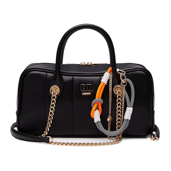 Túi Đeo Chéo Nữ Lyn Viktoria M Handbag - Black LL25CBF206 Màu Đen