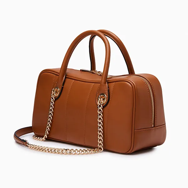 Túi Đeo Chéo Nữ Lyn Viktoria M Handbag – Tan LL25CBF206 Màu Nâu