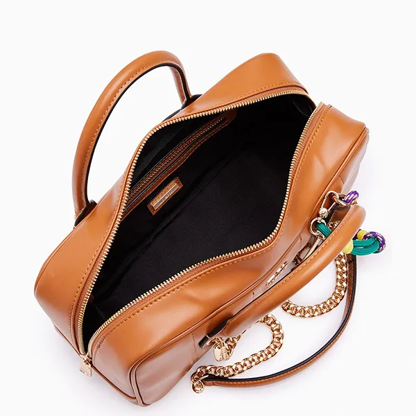 Túi Đeo Chéo Nữ Lyn Viktoria M Handbag – Tan LL25CBF206 Màu Nâu