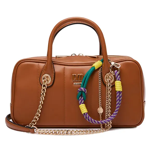 Túi Đeo Chéo Nữ Lyn Viktoria M Handbag – Tan LL25CBF206 Màu Nâu