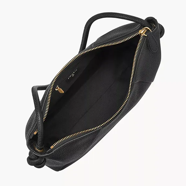 Túi Đeo Vai Nữ Fossil Willa Leather Shoulder Bag ZB11119001 Màu Đen - Túi xách - Vua Hàng Hiệu