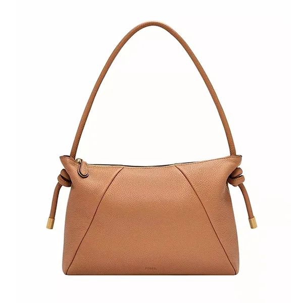 Túi Đeo Vai Nữ Fossil Willa Leather Shoulder Bag ZB11119237 Màu Nâu Nhạt - Túi xách - Vua Hàng Hiệu