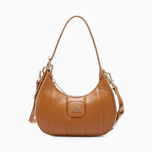 Túi Đeo Vai Nữ Lyn Berlin S LL24FBF194 Brown Màu Nâu - Túi xách - Vua Hàng Hiệu