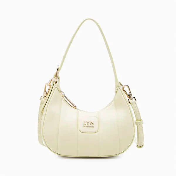 Túi Đeo Vai Nữ Lyn Berlin S LL24FBF194 Light Yellow Màu Vàng Nhạt - Túi xách - Vua Hàng Hiệu