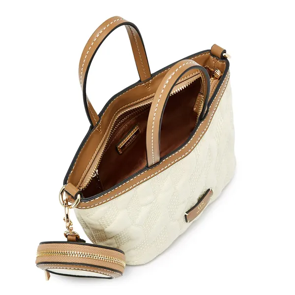 Túi Tote Nữ Lyn Andrea M Tote Bag LL25CBF915 Ivory Màu Be Nâu