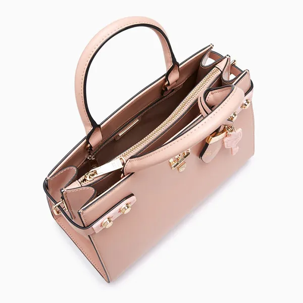 Túi Tote Nữ Lyn Fineness Marble Re-Edit Tote Bag LL24FBS094 Màu Nude - Túi xách - Vua Hàng Hiệu
