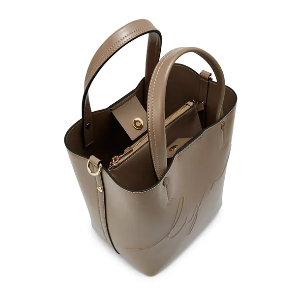 Túi Tote Nữ Lyn Lynnes L Tote Bag LL25CBF117 Brown Màu Nâu - Túi xách - Vua Hàng Hiệu