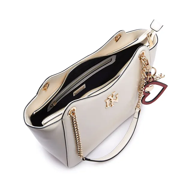 Túi Tote Nữ Lyn Sweet Heart Tote Bag LL25CBF088 Màu Be Nhạt - Túi xách - Vua Hàng Hiệu