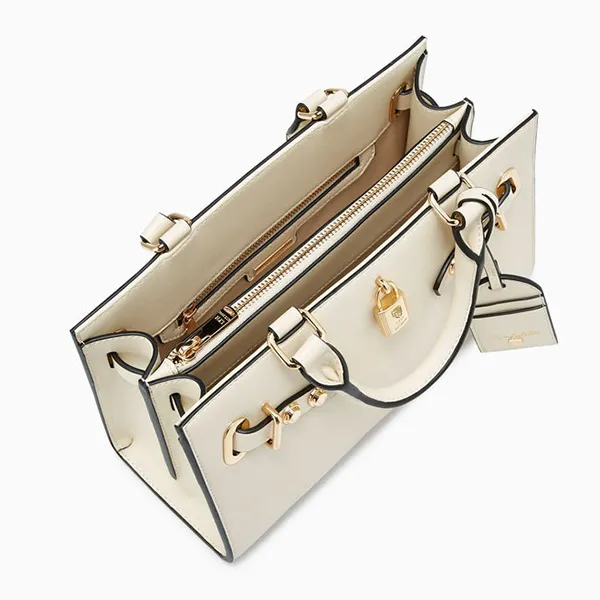 Túi Xách Nữ Lyn Raff M Crossbody Bags LL23FBS214 Ivory Màu Kem