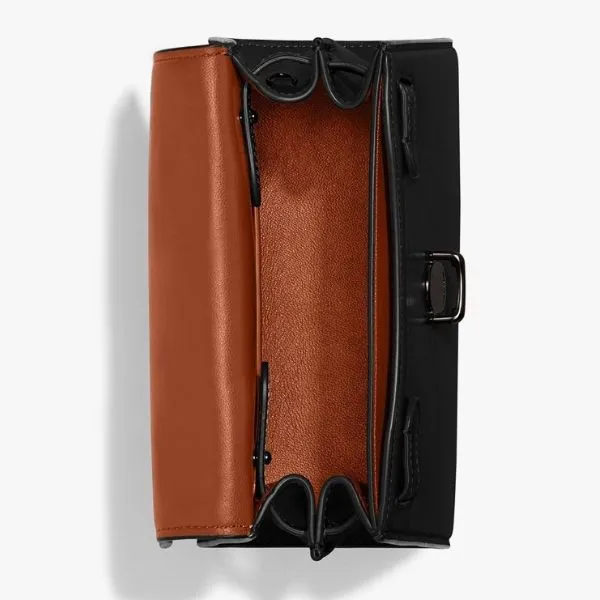 Túi Xách Tay Nữ Coach Women's Sammy Trapezoidal Handle Bag CJ812 Màu Đen