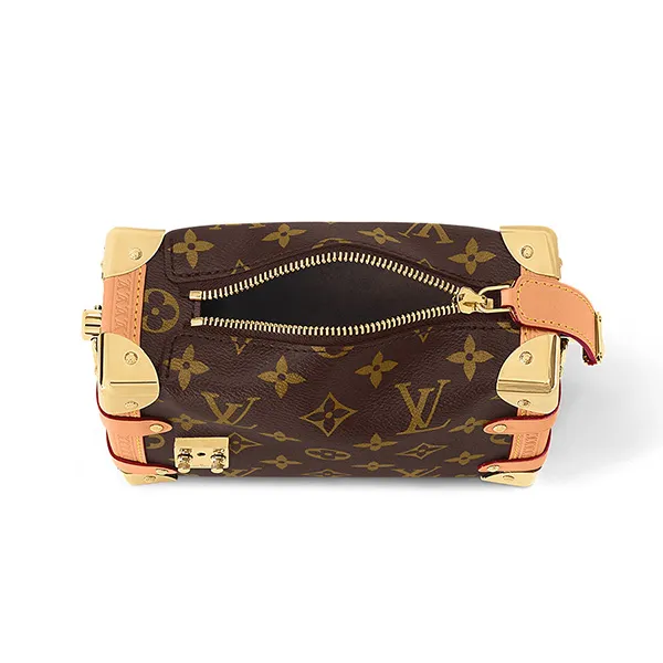 Túi Xách Tay Nữ Louis Vuitton Monogram Canvas Side Trunk Màu Nâu - Túi xách - Vua Hàng Hiệu