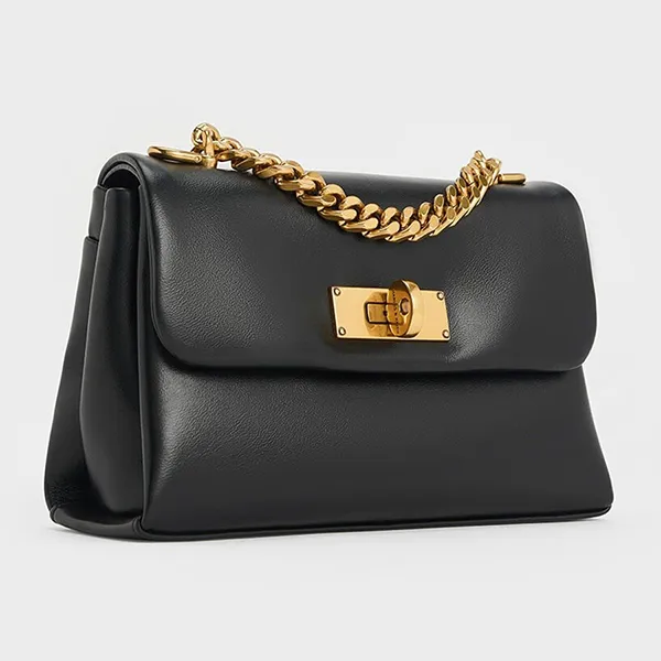 Túi Xách Tay Nữ Charles & Keith CNK Mini Kerry Rectangular Crossbody Bag Black CK2-80782516 Màu Đen