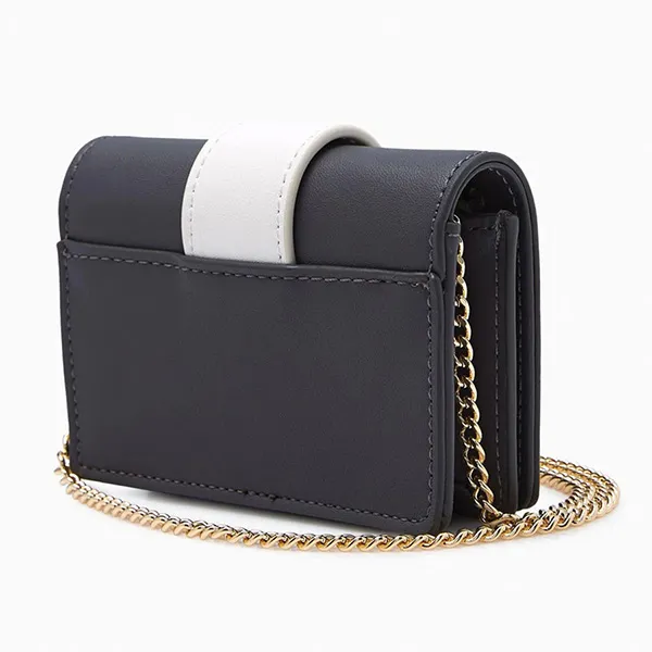 Ví Cầm Tay Nữ Lyn Alissa Infinite Short Wallet - Dark Grey LL25CWM030 Màu Xám Đậm