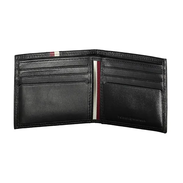 Ví Nam Tommy Hilfiger Men's Leather Black AM0AM11600_NEBDS Màu Đen