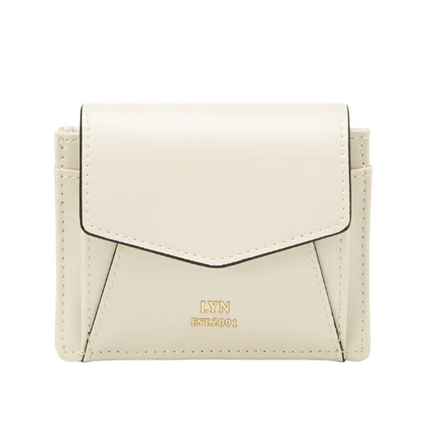 Ví Nữ Lyn Andrea Short Wallet Ivory LL25CWF917 Màu Trắng Kem
