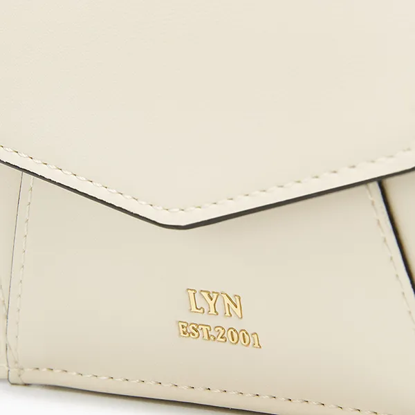 Ví Nữ Lyn Andrea Short Wallet Ivory LL25CWF917 Màu Trắng Kem