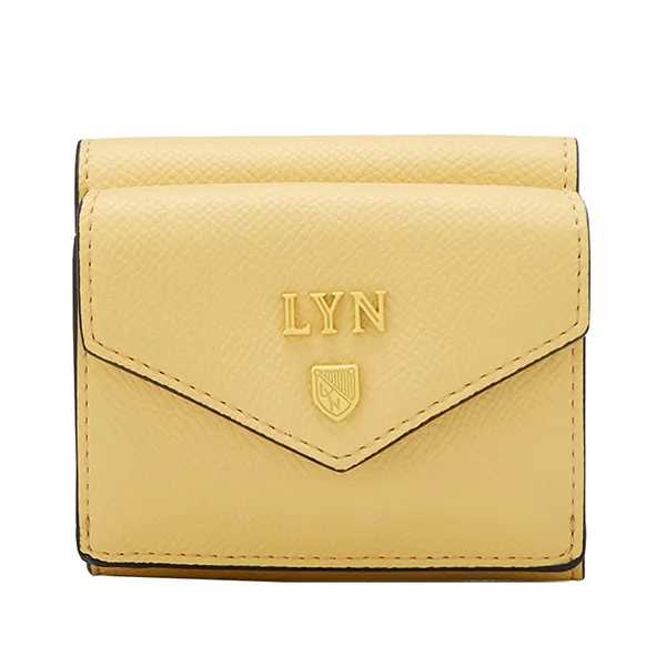 Ví Nữ Lyn Double Short Wallet Yellow LL25CWS804 Màu Vàng