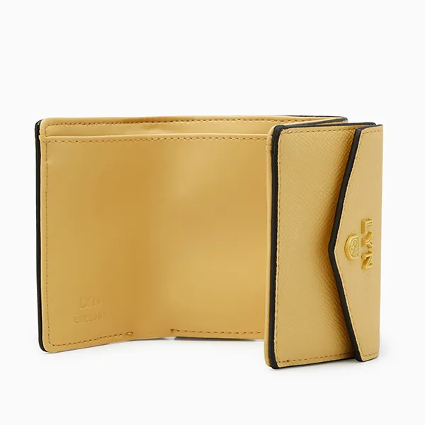 Ví Nữ Lyn Double Short Wallet Yellow LL25CWS804 Màu Vàng