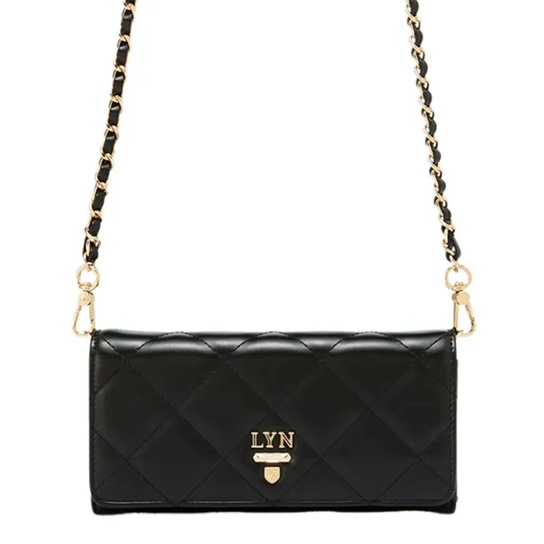 Ví Nữ Lyn Essential Wallets On Chain - Black LL24FWF100 Màu Đen - Túi xách - Vua Hàng Hiệu