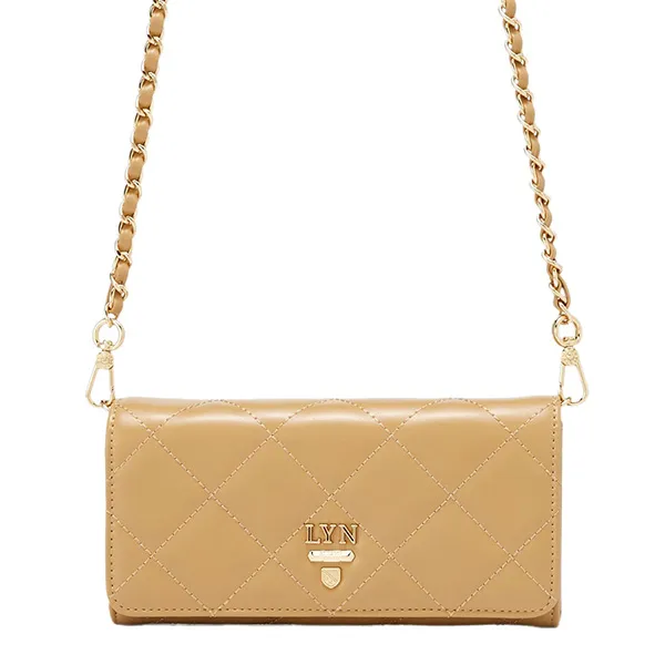 Ví Nữ Lyn Essential Wallets On Chain - Tan LL24FWF100 Màu Be Đậm - Túi xách - Vua Hàng Hiệu