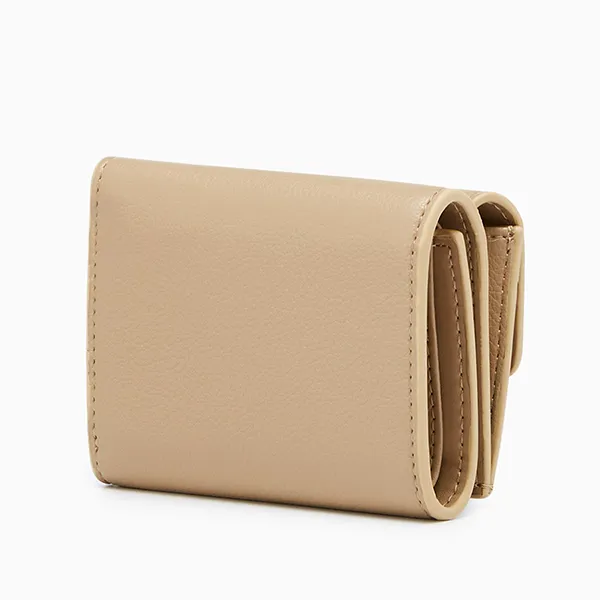 Ví Nữ Lyn Fray Infinite Short Wallets Beige LL25MWF823 Màu Be