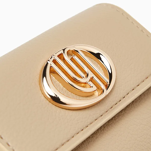 Ví Nữ Lyn Fray Infinite Short Wallets Beige LL25MWF823 Màu Be