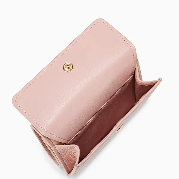 Ví Nữ Lyn Fray Infinite Short Wallets Pink LL25MWF823 Màu Hồng