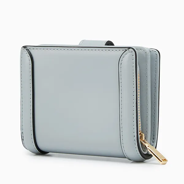 Ví Nữ Lyn Mona Short Wallets Light Grey LL25CWF014 Màu Xanh Nhạt