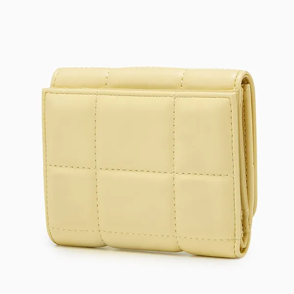 Ví Nữ Lyn Persy Short Wallet Light Yellow LL25CWS002 Màu Vàng
