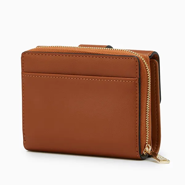 Ví Nữ Lyn Riva Short Wallet Brown LL25CWS004 Màu Nâu