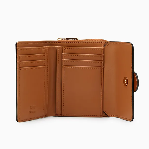 Ví Nữ Lyn Riva Short Wallet Brown LL25CWS004 Màu Nâu