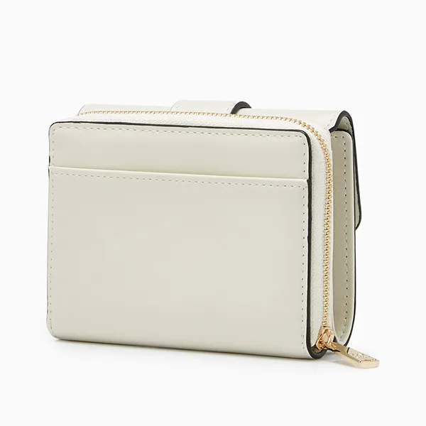 Ví Nữ Lyn Riva Short Wallet Ivory LL25CWS004 Màu Trắng