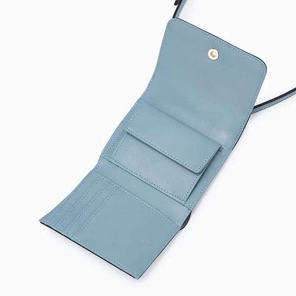 Ví Nữ Lyn Simone Infinite Fold Wallets On Chain - Blue LL24MWF148 Màu Xanh Blue - Túi xách - Vua Hàng Hiệu