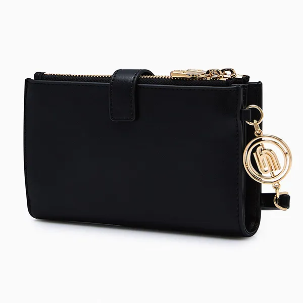 Ví Nữ Lyn Sylvia Infinite Long Wallets Black LL25CWM015 Màu Đen