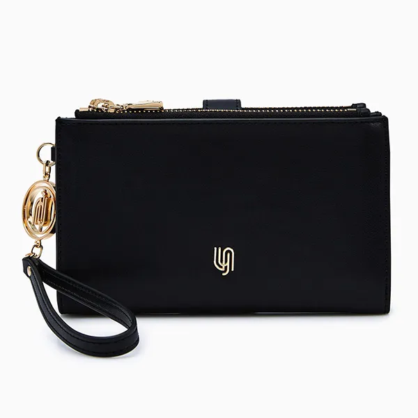 Ví Nữ Lyn Sylvia Infinite Long Wallets Black LL25CWM015 Màu Đen