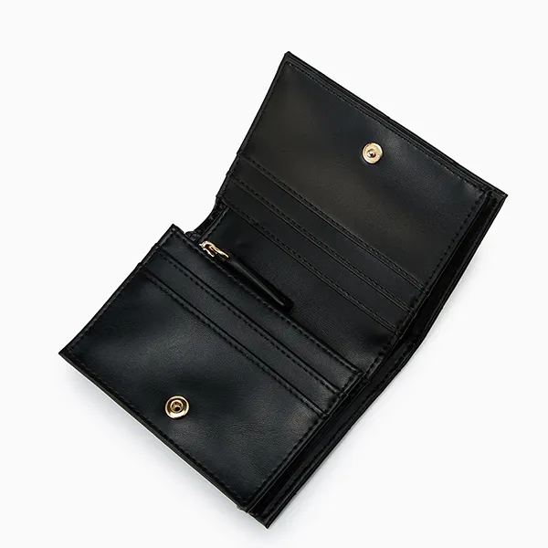 Ví Nữ Lyn Timothy Short Wallet Black LL25CWF018 Màu Đen