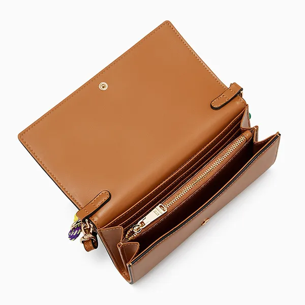 Ví Nữ Lyn Viktoria Long Wallet Tan LL25CWM046 Màu Nâu - Túi xách - Vua Hàng Hiệu