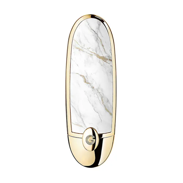 Vỏ Son Guerlain Rouge G Lipstick Case Le Marbre Màu Trắng Vàng