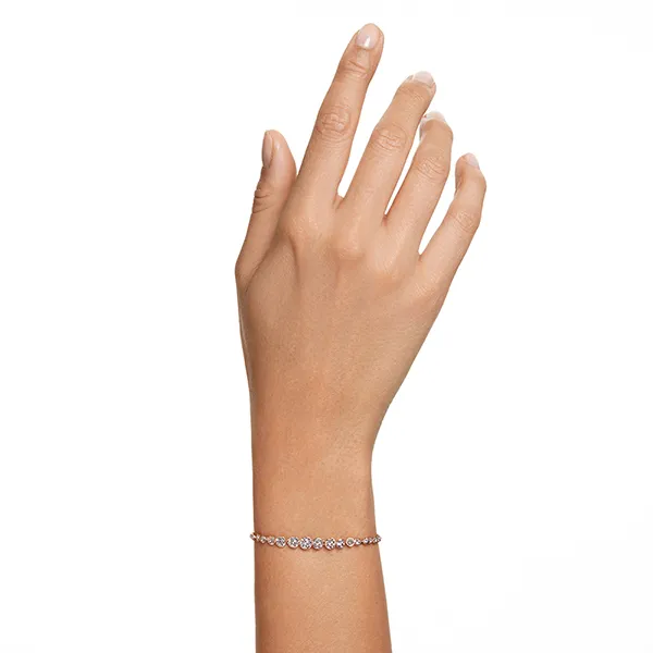 Vòng Đeo Tay Nữ Swarovski Imber Emily Bracelet 5663393 Màu Vàng Hồng