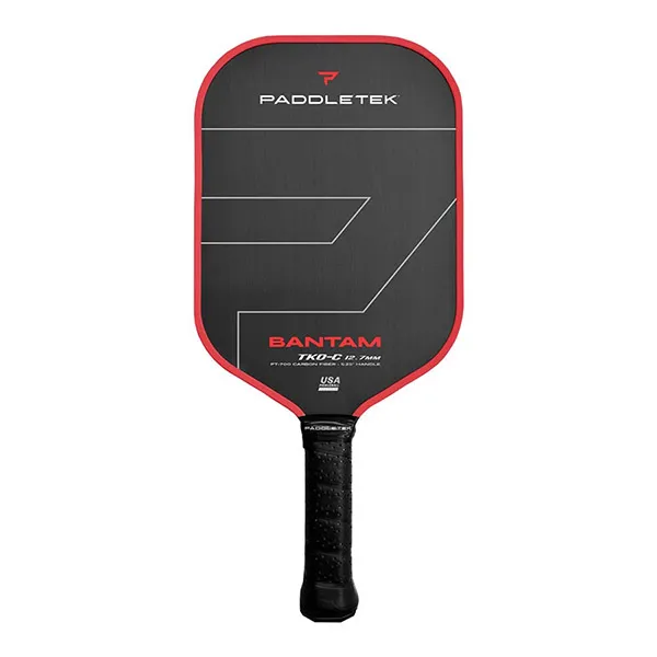 Vợt Pickleball Paddletek Bantam TKO-C 12.7mm Màu Đen Đỏ - Pickleball - Vua Hàng Hiệu