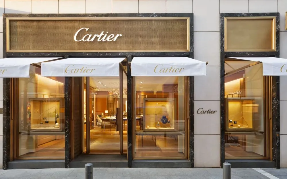 Đồng Hồ Cartier Mặt Vuông - 2