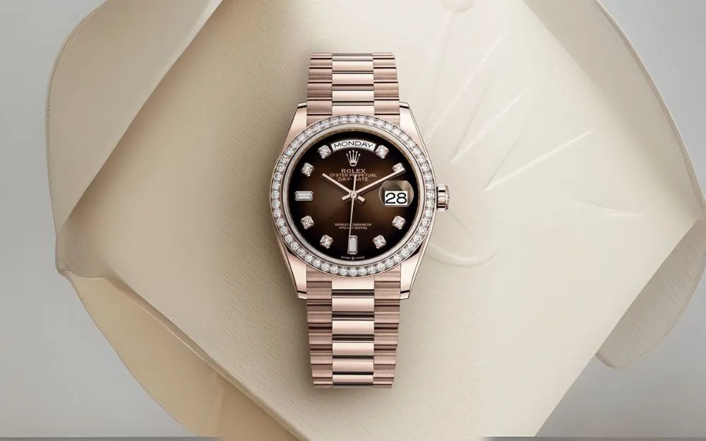 Đồng Hồ Rolex Vàng Hồng - 4