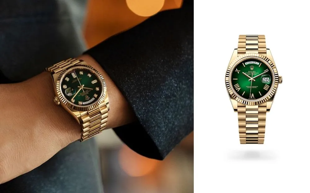 Đồng Hồ Rolex Vàng Hồng - 5