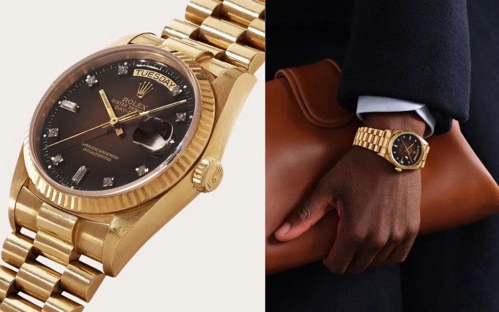 Đồng Hồ Rolex Vàng Hồng - 6