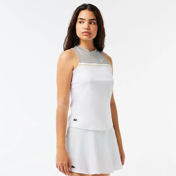 Áo Ba Lỗ Nữ Lacoste Women's Active Performance Tank Top TF1010 51 JA0 Màu Trắng Size 34 - Thời trang - Vua Hàng Hiệu
